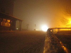 Feldberg bei Nacht im Winterkleid (25.6KB)