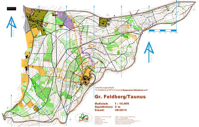 OL-Karte Feldberg Taunus