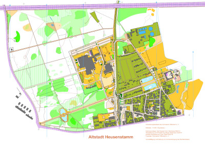 OL-Karte "Altstadt Heusenstamm"