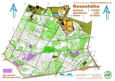 Karte Rosenhöhe